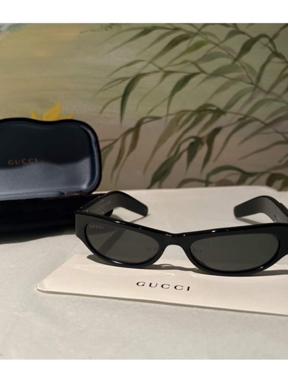 NWT GUCCI GG1635S Black Cat-Eye Sunglasses (003) 53 - 17 - 140 - Picture 3 of 16